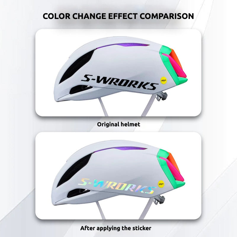 Kit de décalcomanies pour casque S-Works Evade 3 pour changement de couleur du logo de casque de vélo de route Specialized