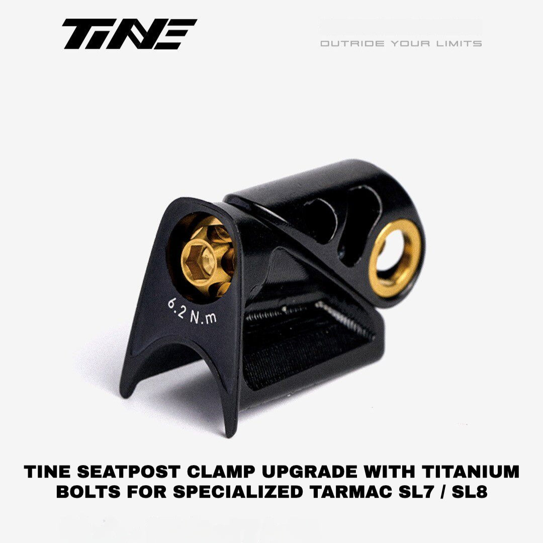 TiNE Ultra-Light Specialized SL7 3.5g/SL9 SL8 4.4g Seatpost Clamp Bolt