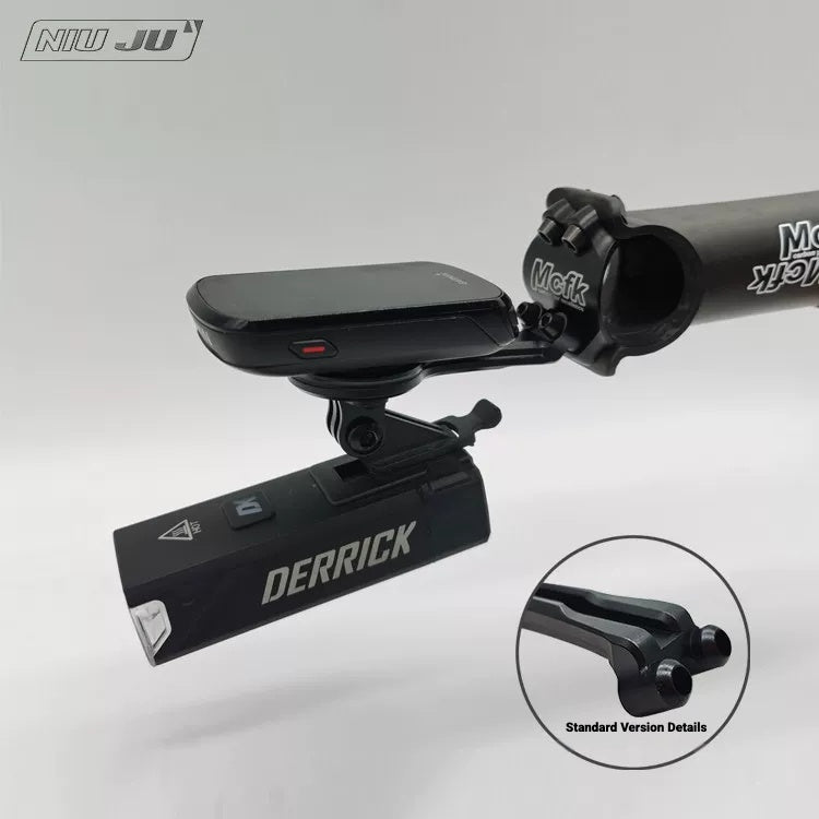 TORQUE Aluminum Computer Mount for MCFK Carbon Stem -6° / -17° | Garmin Wahoo Bryton