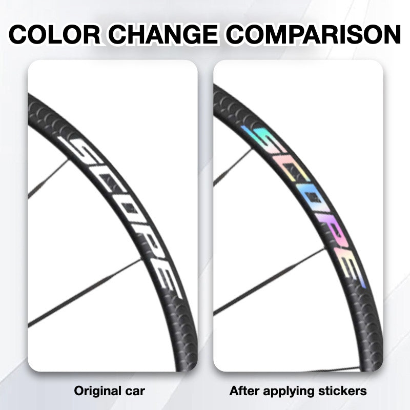Scope Artech 2 Wheel Decal Sticker Kit – Logo Cover & Color Change