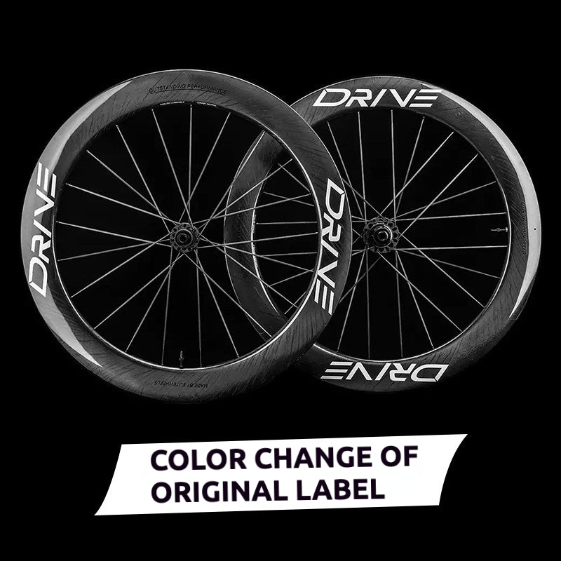 Elitewheels Drive / Helix / Marvel II Wheel Decals | Custom Road Bike Rim Stickers