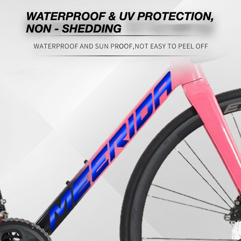Autocollants personnalisés avec logo OEM pour cadre de vélo de route en carbone Merida Scultura | Autocollants de superposition imperméables