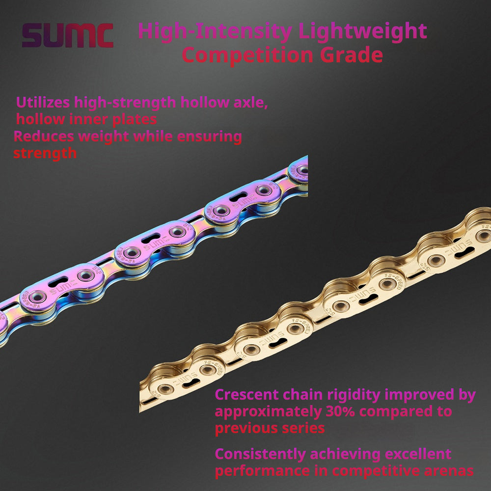 SUMC 12-Speed Crescent Chainring – S12PRO~291g / S12ELPRO~280g / S12SLPRO~262g – Shimano & SRAM Compatible