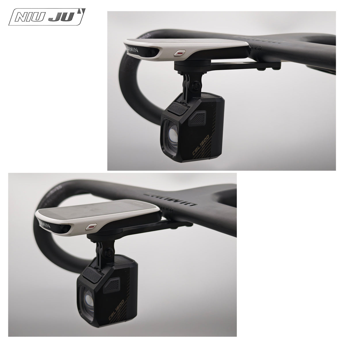 NIUJU Computer Mount for QUICK PRO CANWIN ZEPHYR SSL Carbon Fiber / Aluminum Alloy