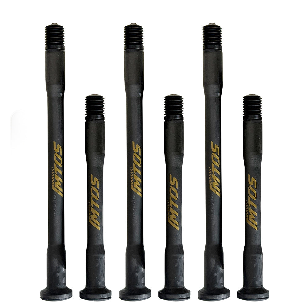 IMTOS 25–28g Ultra-Light Carbon Thru Axle for Road Bikes | P1.0 / P1.5 / P1.75 Universal