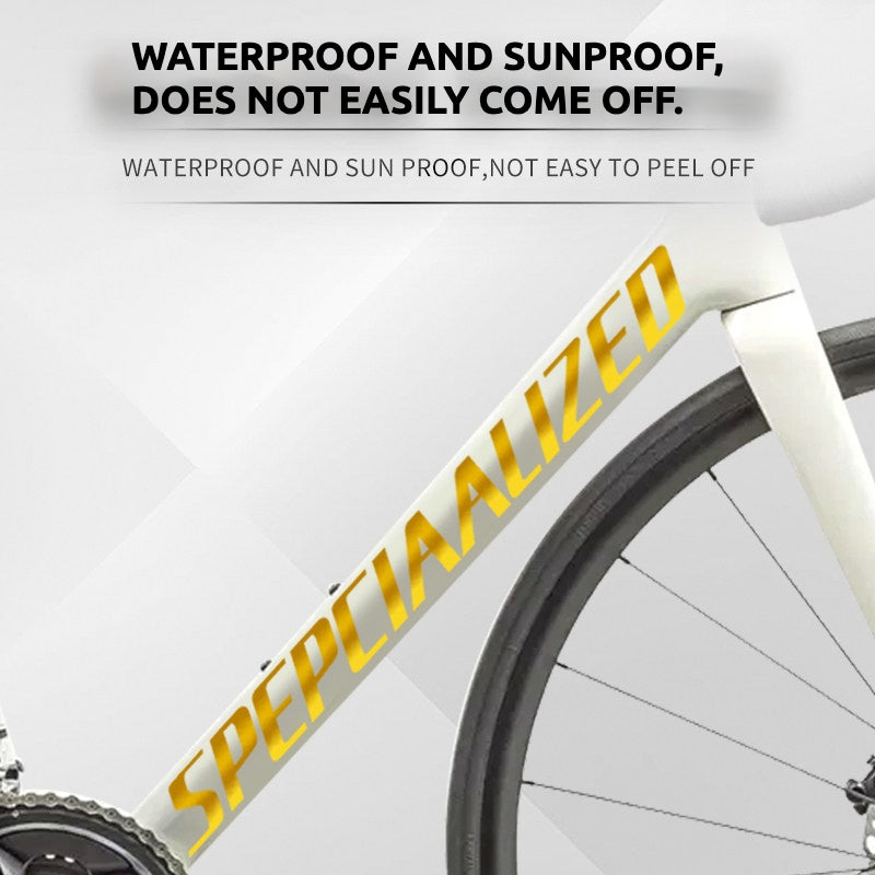 Specialized Tarmac SL7 Frame Logo Cover Decal Sticker | Waterproof Custom Road Bike Frame Decal