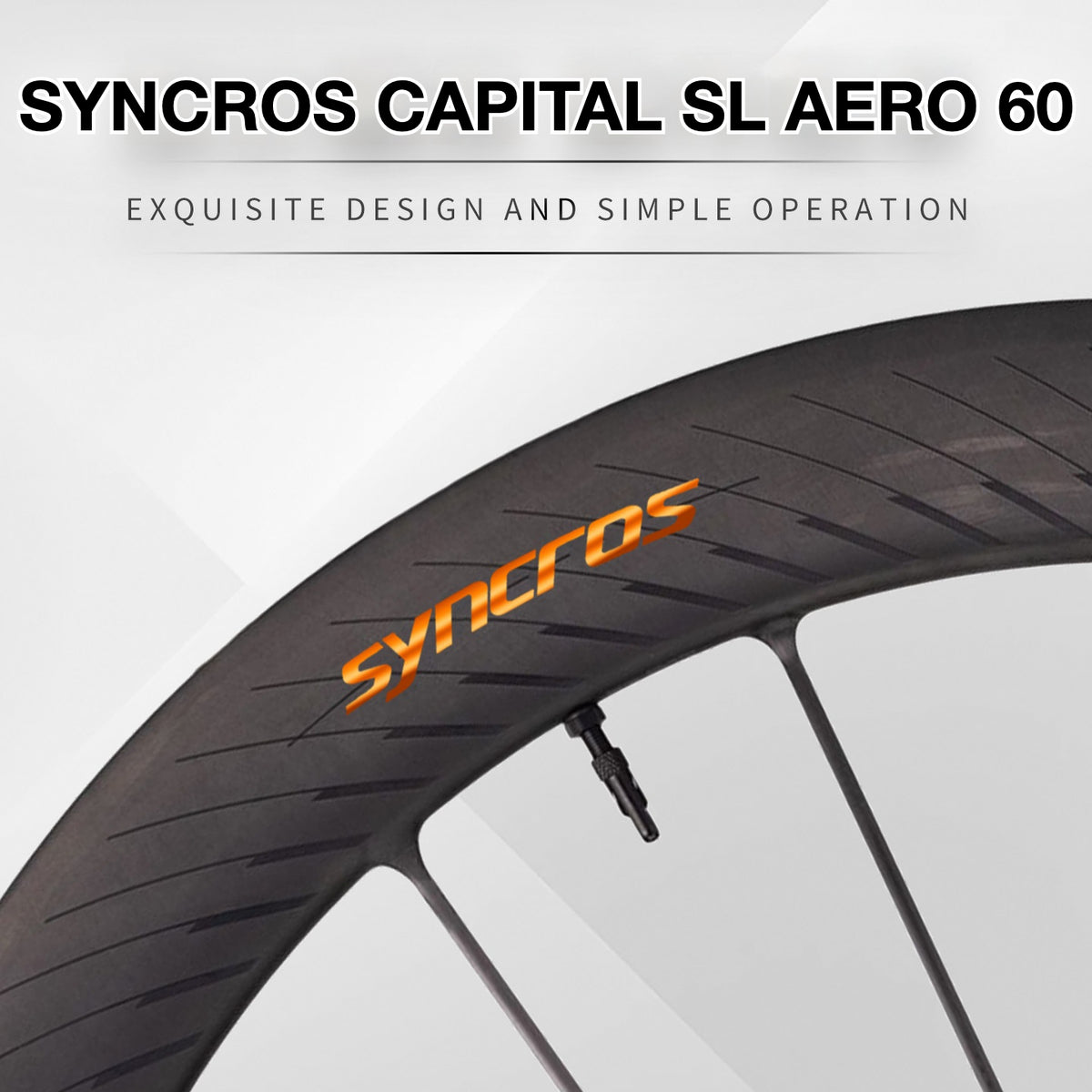 Syncros Capital SL60 Wheel Decal Sticker Kit – Logo Cover & Color Change