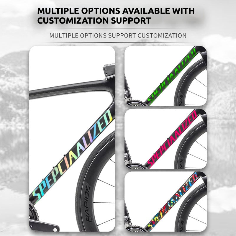 Specialized Tarmac SL8 Pro / Expert Frame Logo Cover Decal Sticker | Waterproof Custom Road Bike Sticker