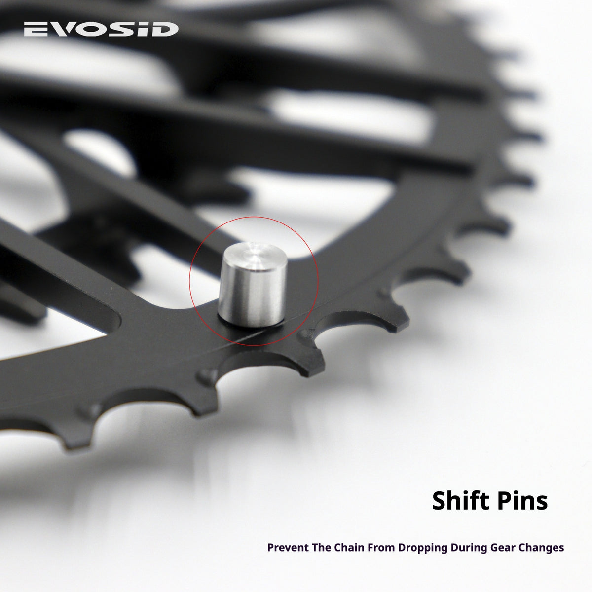 EVOSID CNC Road Bike Chainring Set | 46-30T / 48-32T | 7075-T6 Aluminum | 3-Bolt Direct Mount | Compatible with GXP Cranks