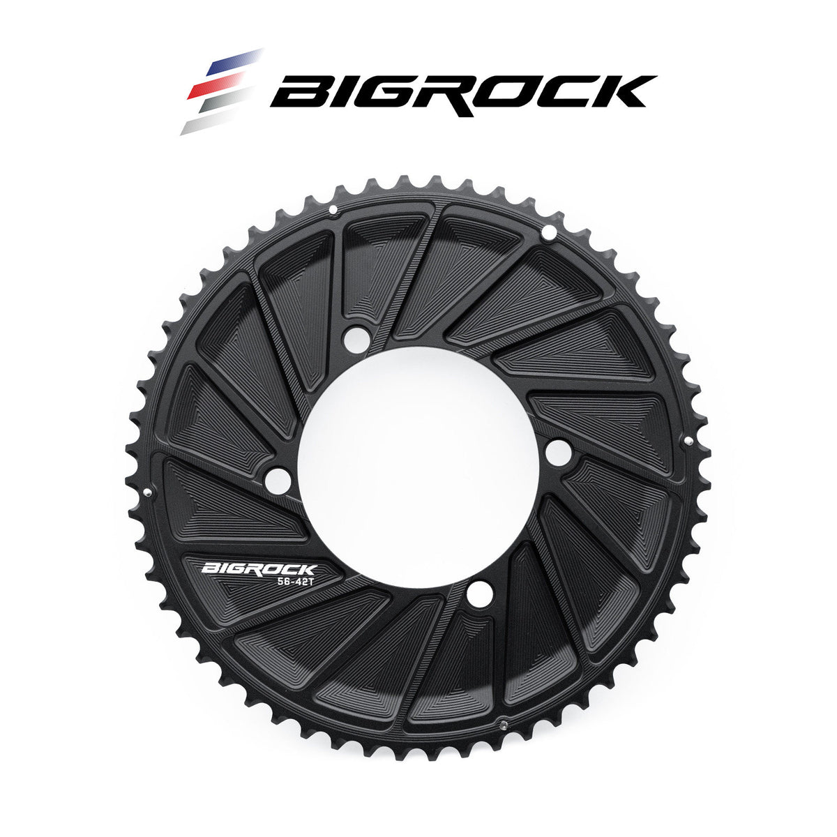 BIGROCK 7075 Chainring – Shimano / SRAM 110BCD 3-Bolt Road Crankset Chainring