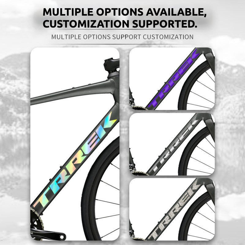 Compatible with TREK DOMANE AL2 Road Bike Frame OEM Logo Cover Color Change Waterproof Decal Sticker