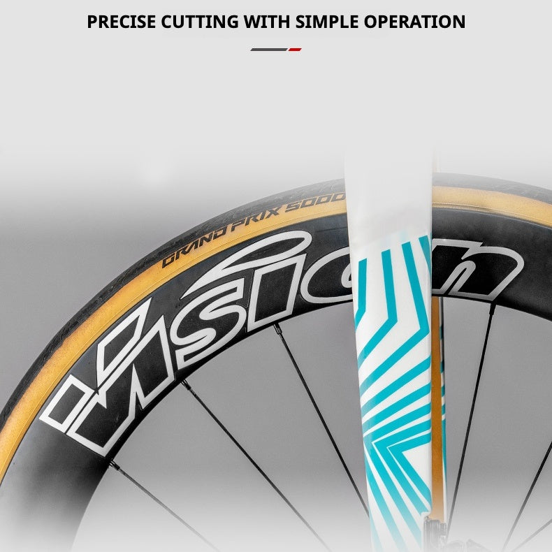 Kit d'autocollants pour jante VISION METRON SL60 / SL45 – Ensemble 1 roue + 1 bande de rechange (Commander 2 pour un vélo complet)