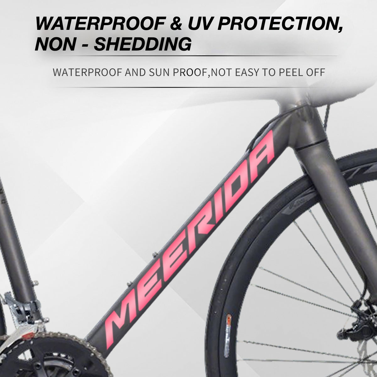 Custom OEM Logo Decals for Merida Scultura 93D Road Bike Frame | Waterproof Overlay Stickers