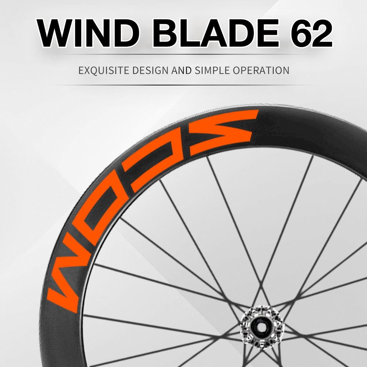 SCOM Wind Blade 62 Wheel Decal Sticker Kit – Logo Cover & Color Change