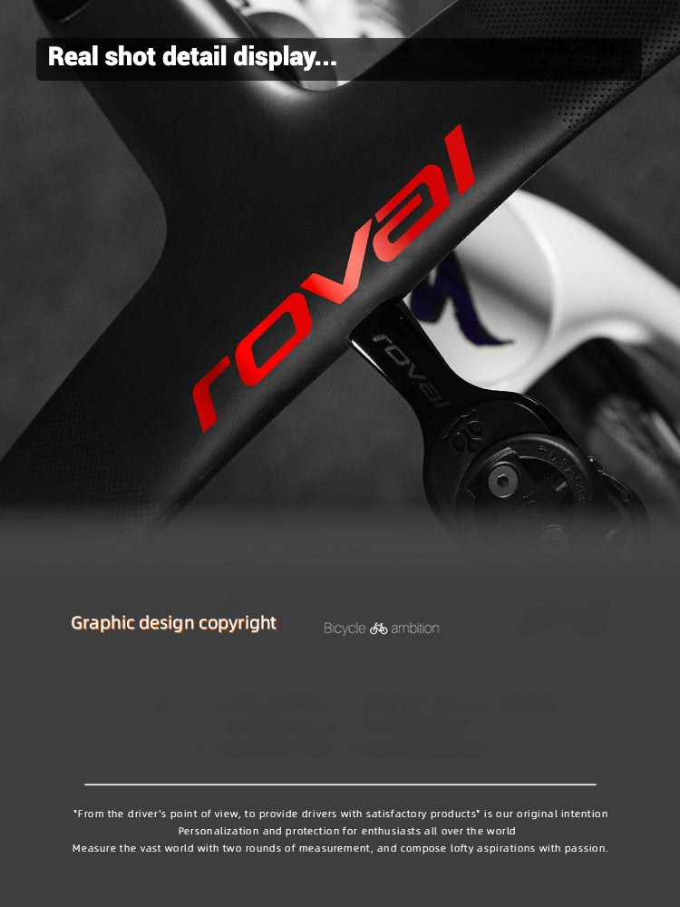 Roval Rapide Handlebar Logo Decal Stickers | Pro Team Edition｜Second one half price
