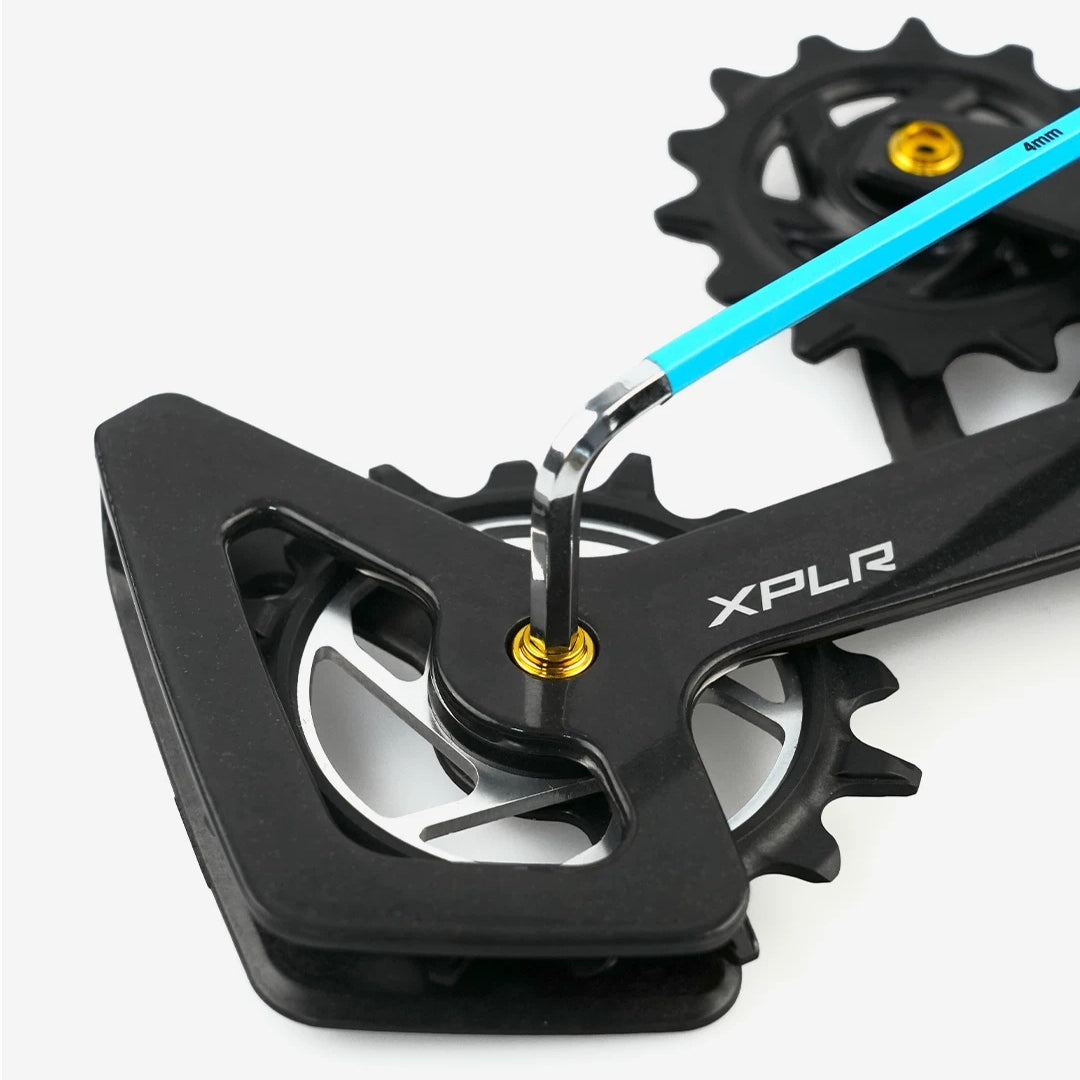 TiNE TC4 Titanium Derailleur Cage Bolt for SRAM RED XPLR | Lightweight CNC Upgrade