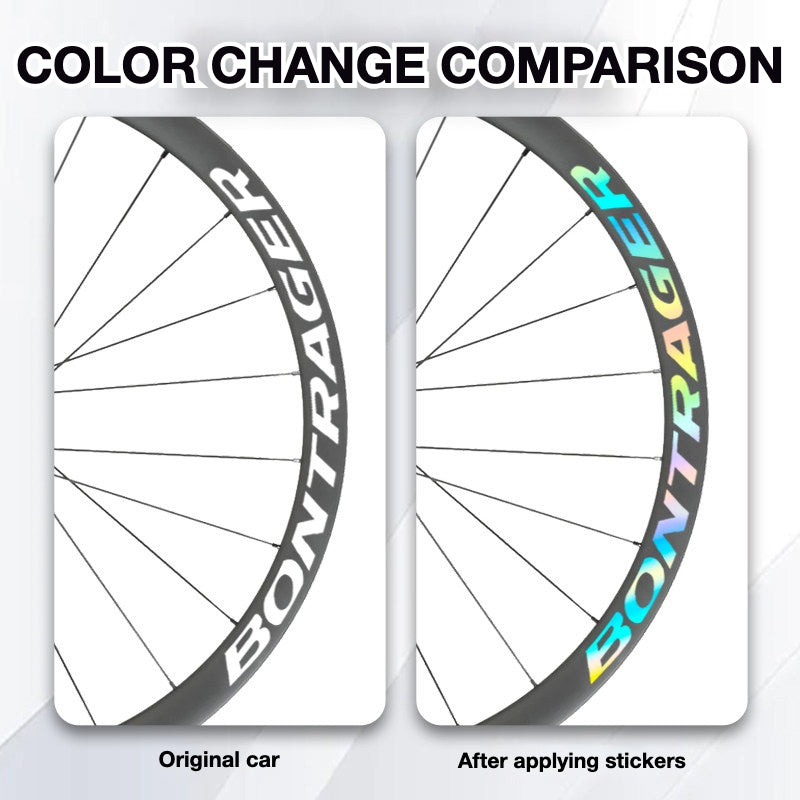 Bontrager Aeolus Pro 37 Wheel Stickers | Carbon Rim Decal Kit