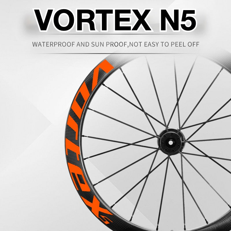 Vortex N5 Wheel Decal Sticker Kit – Logo Cover & Color Change