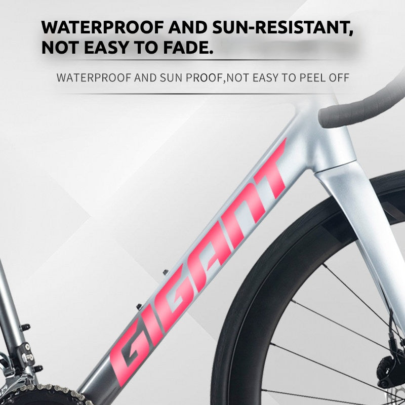2026 Giant PCR-LTD Frame Logo Decals | Custom Waterproof OEM Overlay Stickers