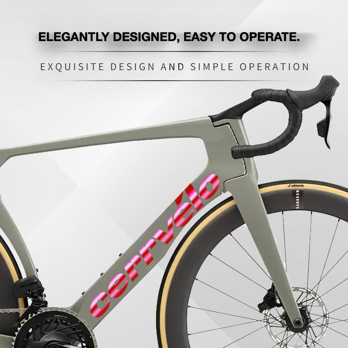 Custom OEM Logo Decals for 2025 Cervélo S5 Road Bike Frame | Waterproof Overlay Stickers(Please leave your frame size in the order notes when placing your order.）