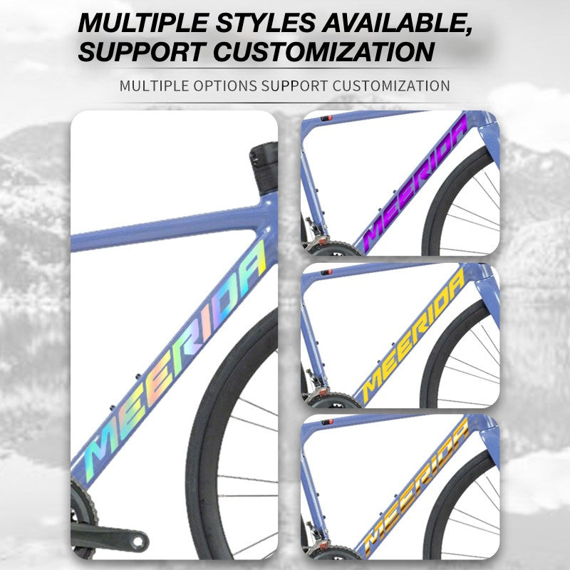Custom OEM Logo Decals for Merida Scultura 600 Road Bike Frame | Waterproof Overlay Stickers