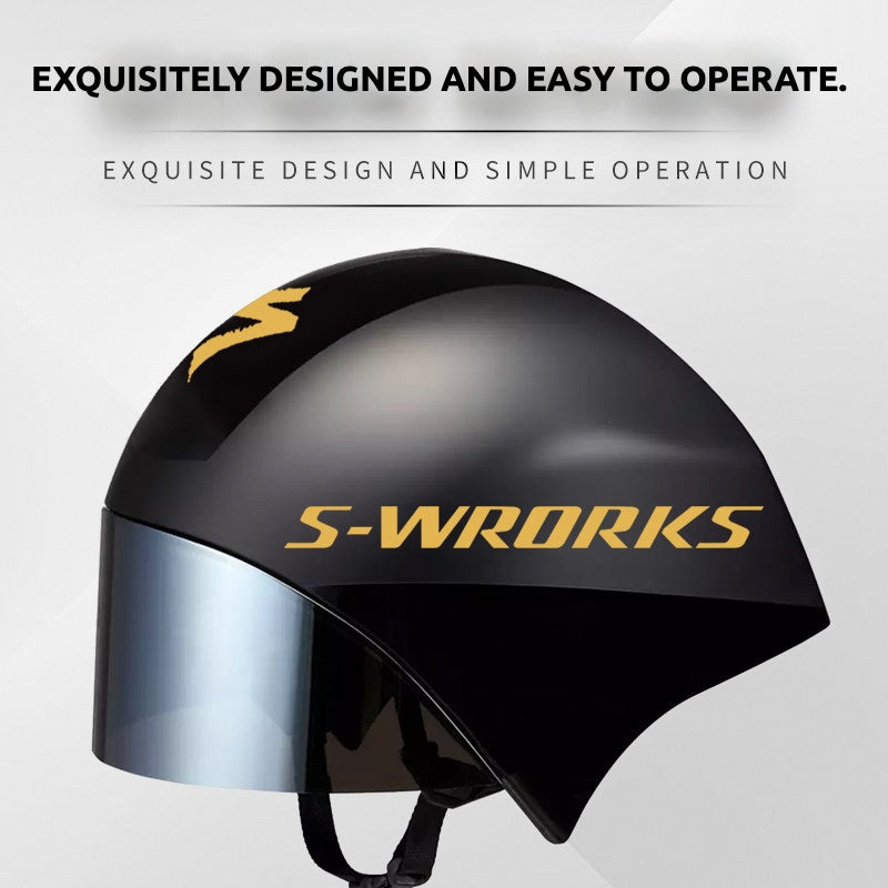 S-Works TT 5 Helmet Decal Sticker Kit for Specialized TT / Triathlon Aero Helmet Logo Color Change