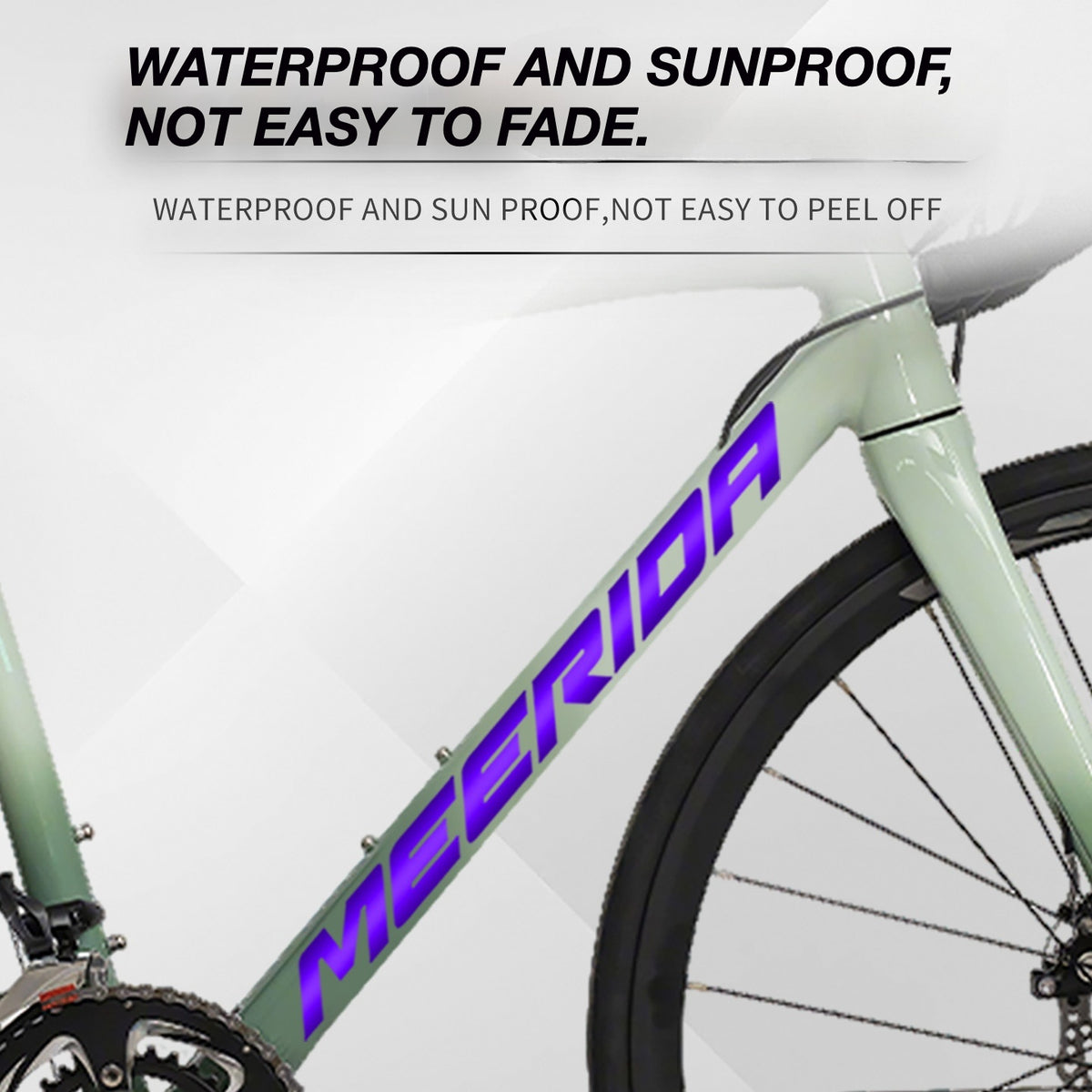 Custom OEM Logo Decals for 2024–2025 Merida Scultura 95D Road Bike Frame | Waterproof Overlay Stickers