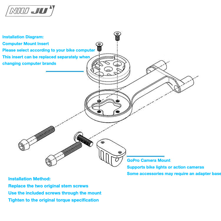 TREK BONTRAGER Elite / COMP Computer Mount