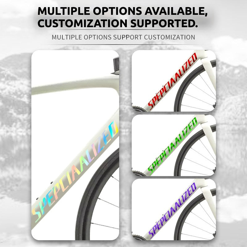 Specialized Tarmac SL7 Frame Logo Cover Decal Sticker | Waterproof Custom Road Bike Frame Decal