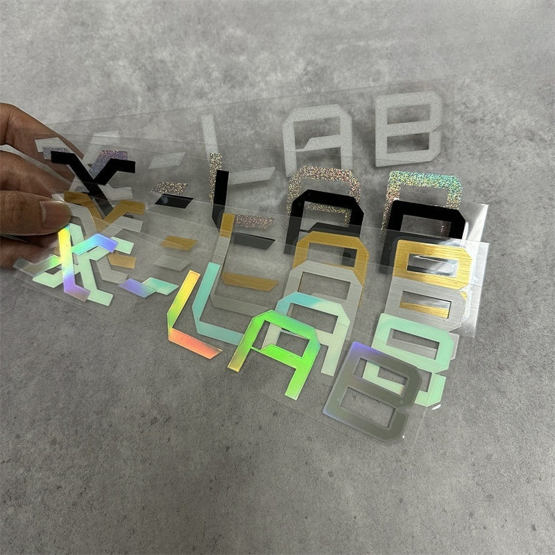 X-LAB RS7 Reflective Downtube Decal Sticker | Logo Cover & Color Change