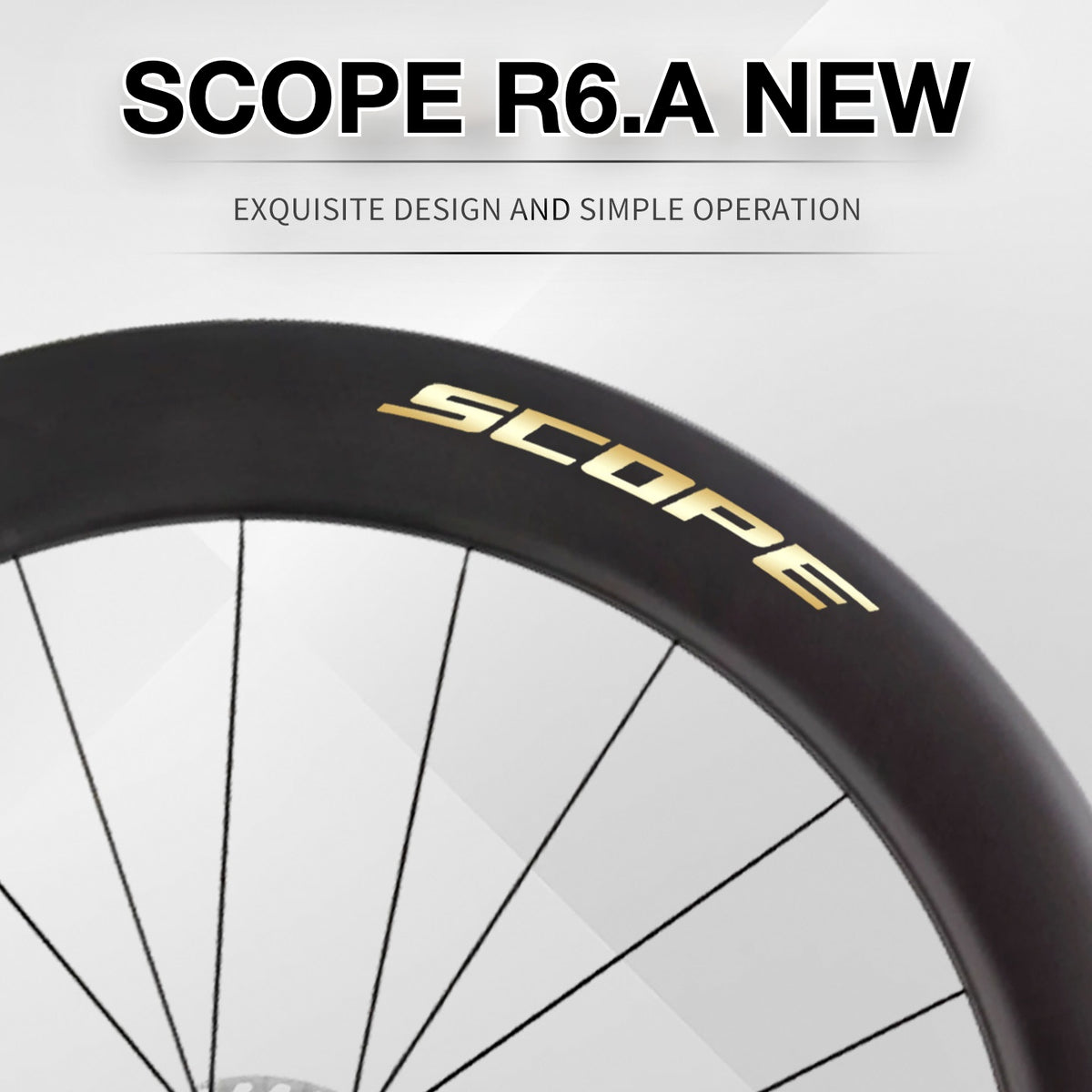 Scope R6.A Wheel Decal Sticker Kit – Logo Cover & Color Change