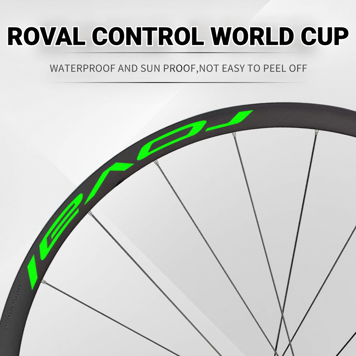 Roval Control 29 MTB Wheel Decals | Custom Logo Color Change Stickers for Carbon Mountain Bike Wheels