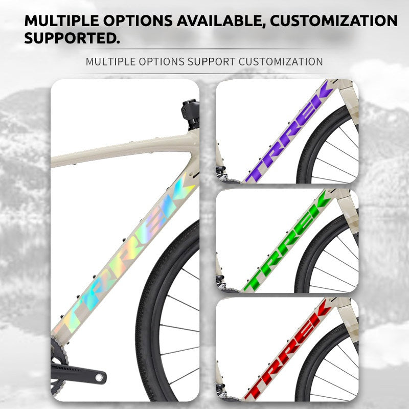 TREK Checkpoint ALR Frame Logo Cover Decal Sticker | Waterproof Custom Bike Frame Sticker