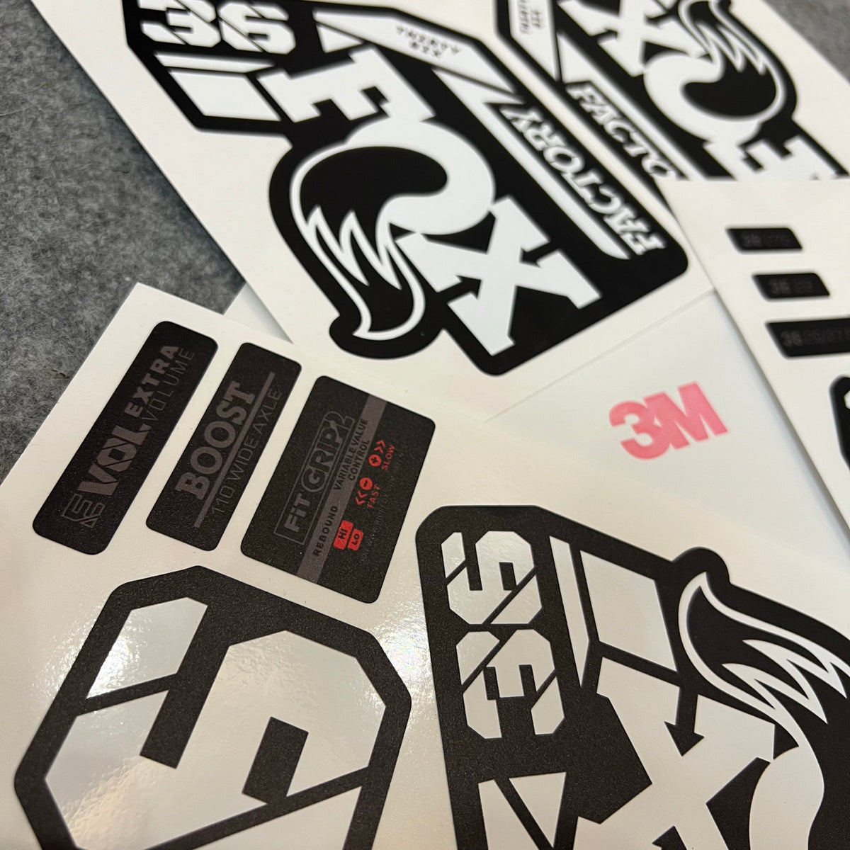 Custom Decal Kit for 2021–2024 FOX 36 FACTORY Fork | Waterproof MTB Fork Stickers | AM / Enduro