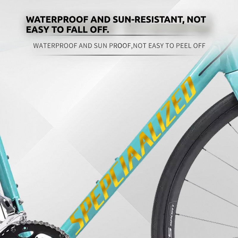 Specialized Allez E5 Sport Frame Logo Cover Decal Sticker | Waterproof Custom Road Bike Frame Decal