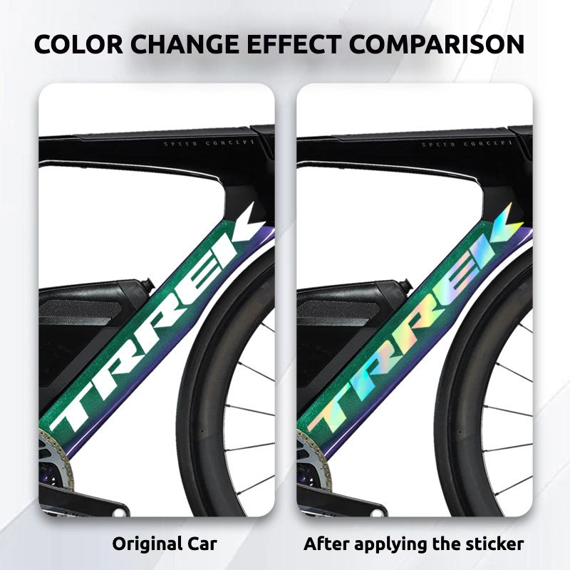 Trek Speed Concept Frame Decal Sticker Kit – Logo Color Change Overlay for Trek Triathlon TT Bike