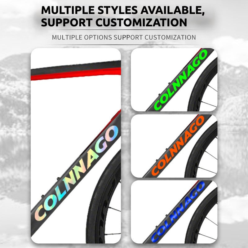 Colnago V3 Frame Logo Decals | Custom Waterproof OEM Overlay Stickers
