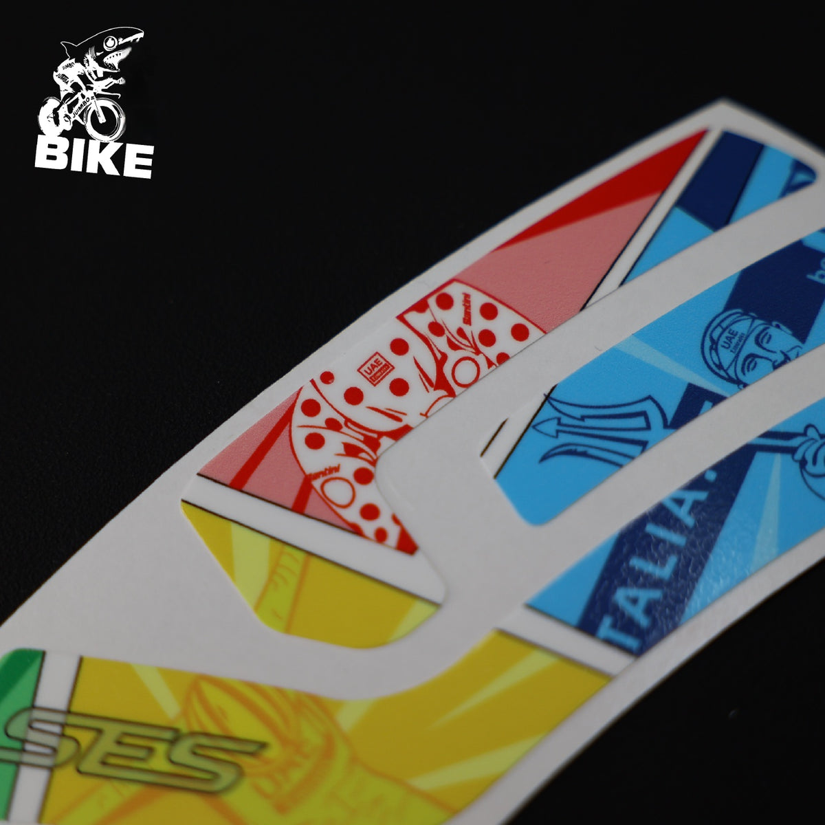 2026 ENVE SES 4.5 Pogačar European Champion-Inspired Wheel Decals | Custom Rim Stickers