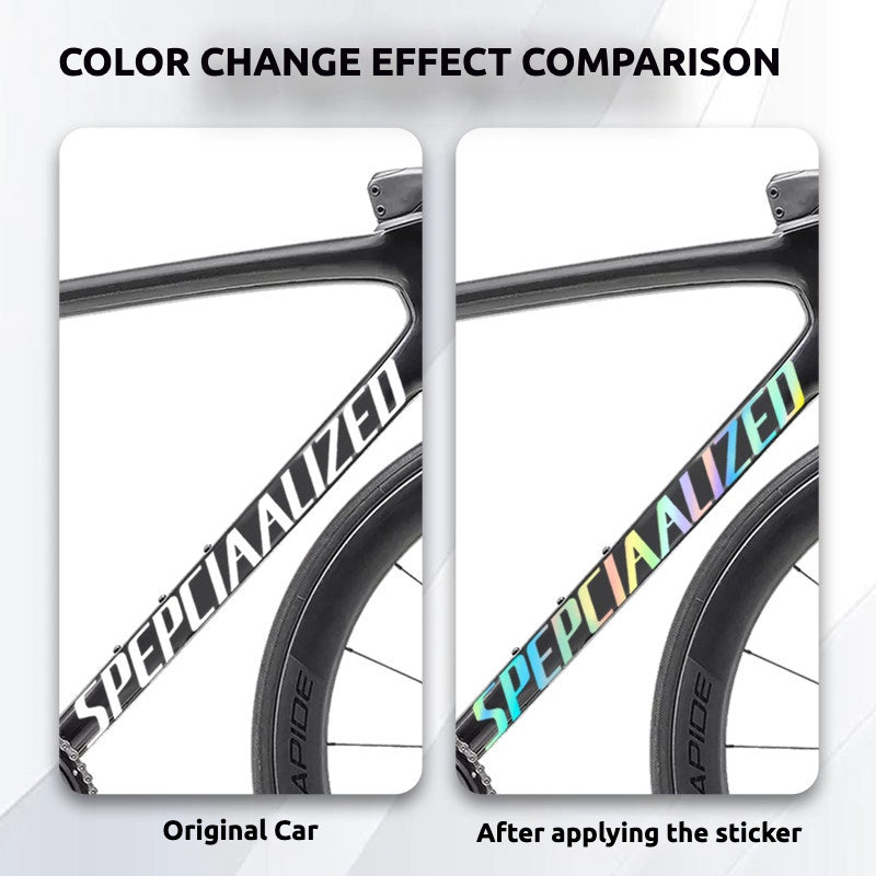 Specialized Tarmac SL8 Pro / Expert Frame Logo Cover Decal Sticker | Waterproof Custom Road Bike Sticker
