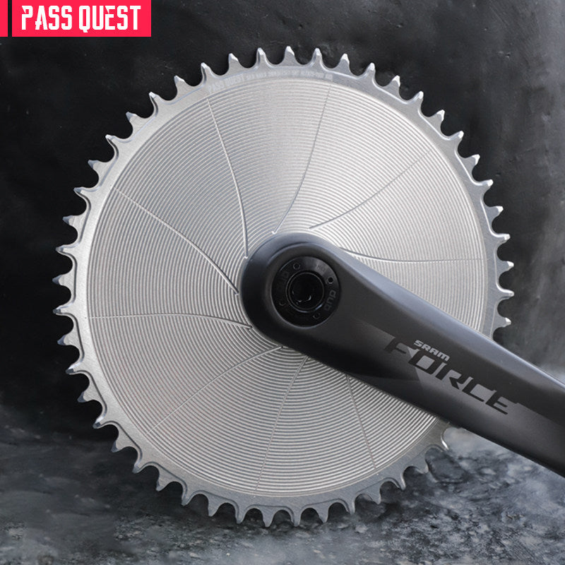 PASS QUEST SRAM AXS 8-Bolt Direct Mount Narrow-Wide Chainring | 3mm Offset 40T–54T