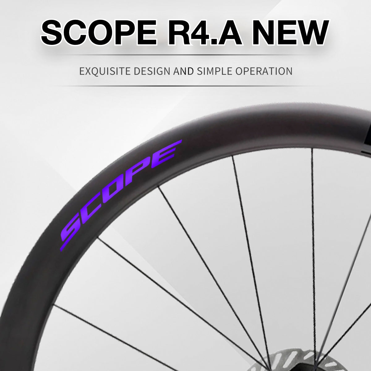 Scope R4.A NEW Wheel Decal Sticker Kit – Logo Cover & Color Change