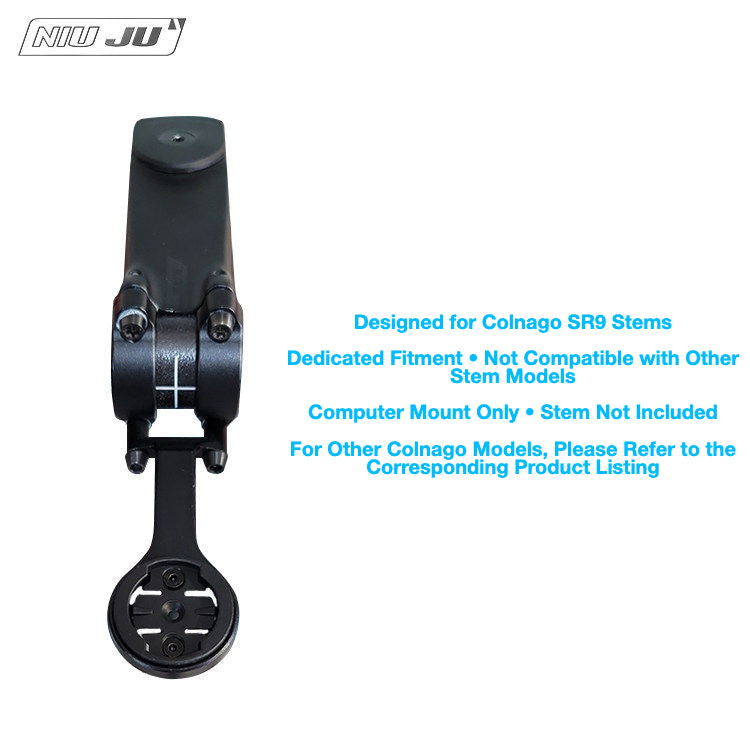Colnago SR9 Stem Computer Mount | V3RS C64 Garmin Wahoo