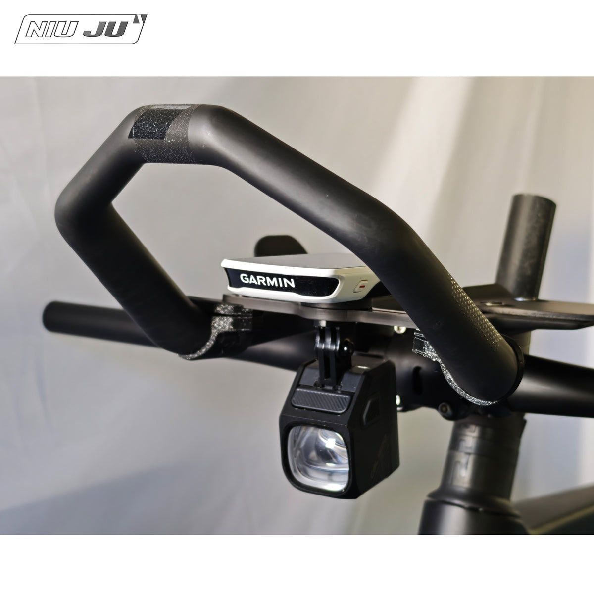 NIUJU Computer Mount for FSA K-FORCE AGX Aero Bar | Garmin Wahoo TT Extension Mount