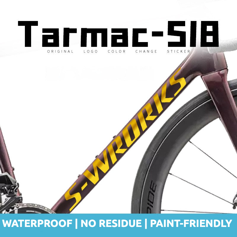 Specialized S-Works Tarmac SL8 Logo Decal Sticker | Waterproof