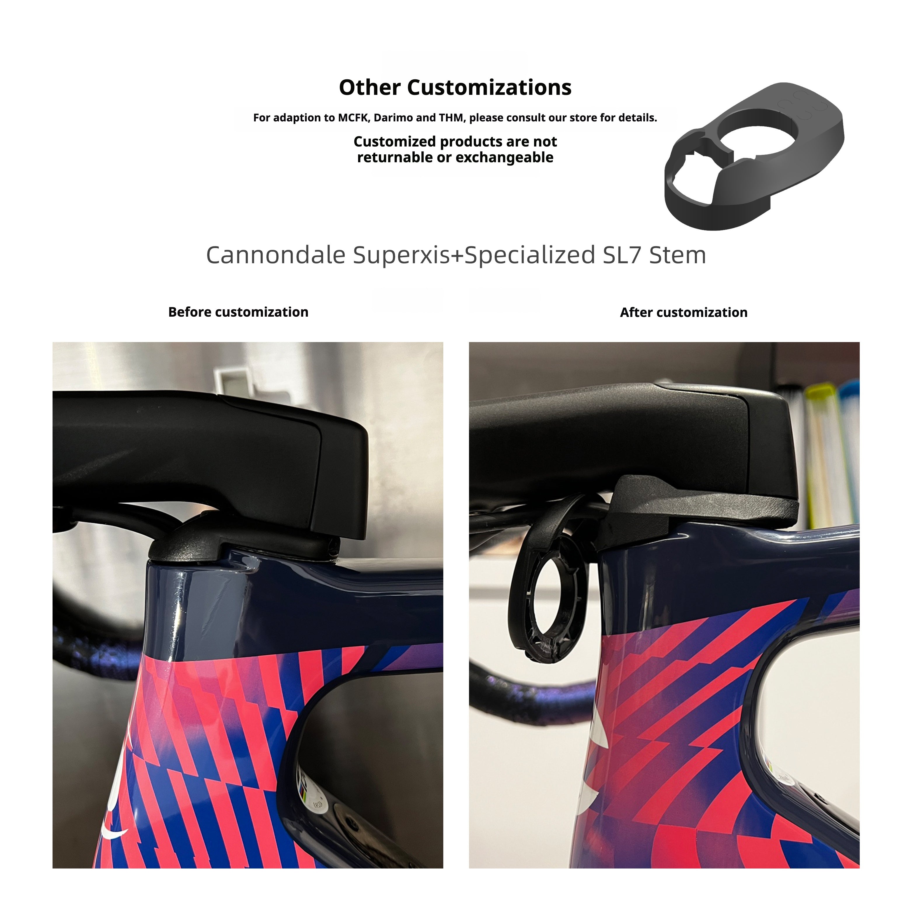 Cannondale Headset Base Adapter for THE ONE PRO, Madone, Vision, FSA I