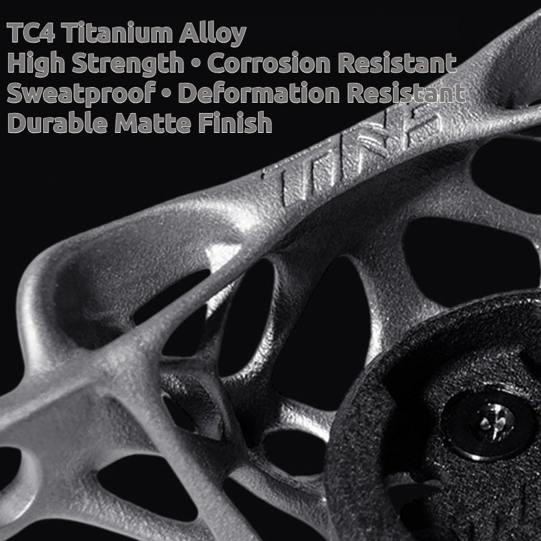 TiNE × Eclos Titanium Taillight Mount for Specialized Trek Fizik Prologo CADEX Saddles | Custom Fit Service | Ultra Light 9g