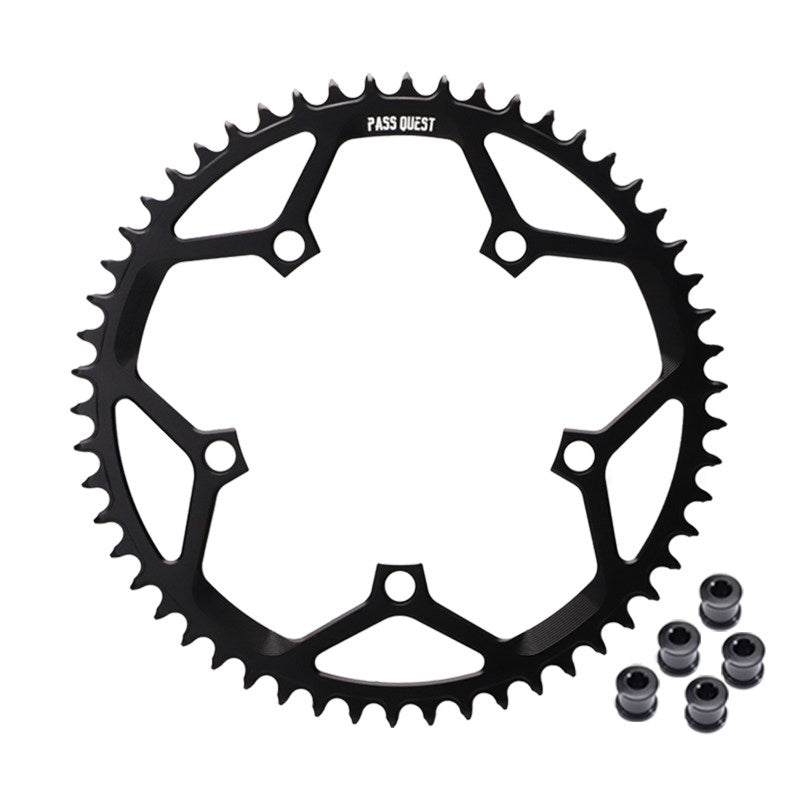 PASS QUEST 130BCD 5-Bolt Narrow-Wide Chainring | Road & Folding Bike 1x 40T–58T