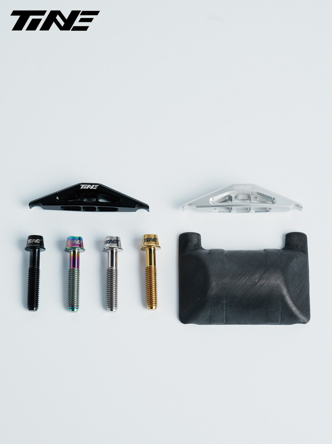 TiNE Ultra-Light 6.8g Seat Clamp & Leveling Assembly | Compatible with Specialized SL9/SL8 Aethos, Colnago & DARIMO Seatposts | CNC Titanium Precision