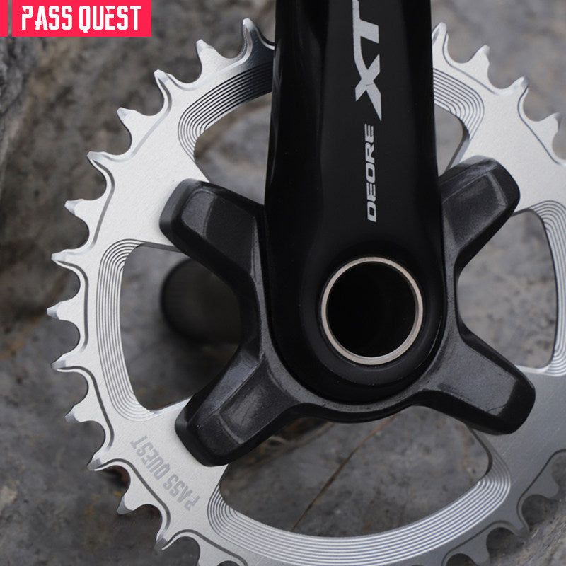 PASS QUEST X96BCD Narrow-Wide Chainring for Shimano M6000 / M7000 / M8000 / M9000 / M5100 | 30T–48T