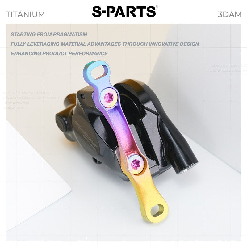 SPARTS R9270 R8150 R7170 Red Force Rival per Shimano Sram Road Adattatore freno a disco Bullone di montaggio ｜Vite di fissaggio pinza in titanio
